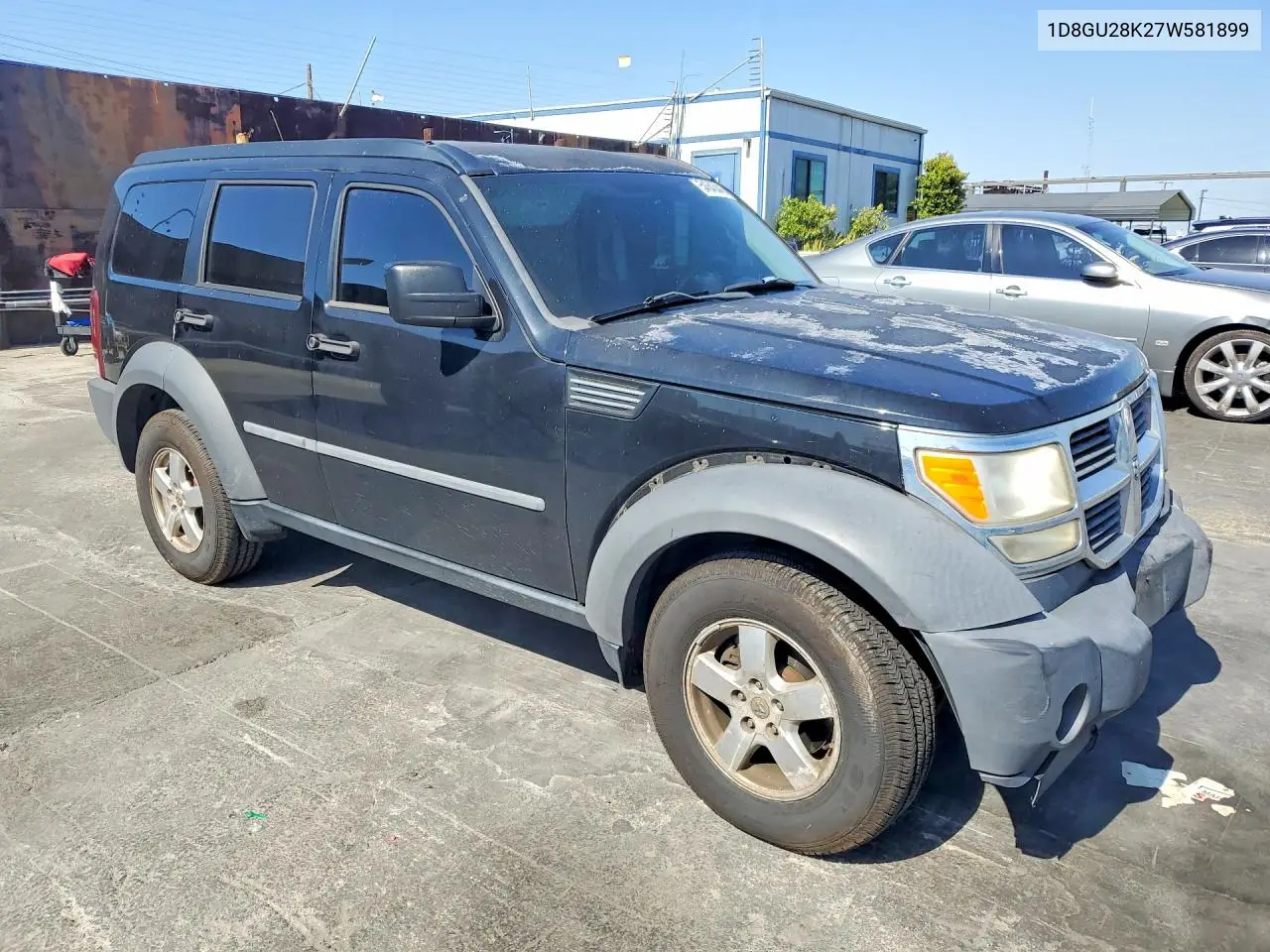 2007 Dodge Nitro Sxt VIN: 1D8GU28K27W581899 Lot: 54543446