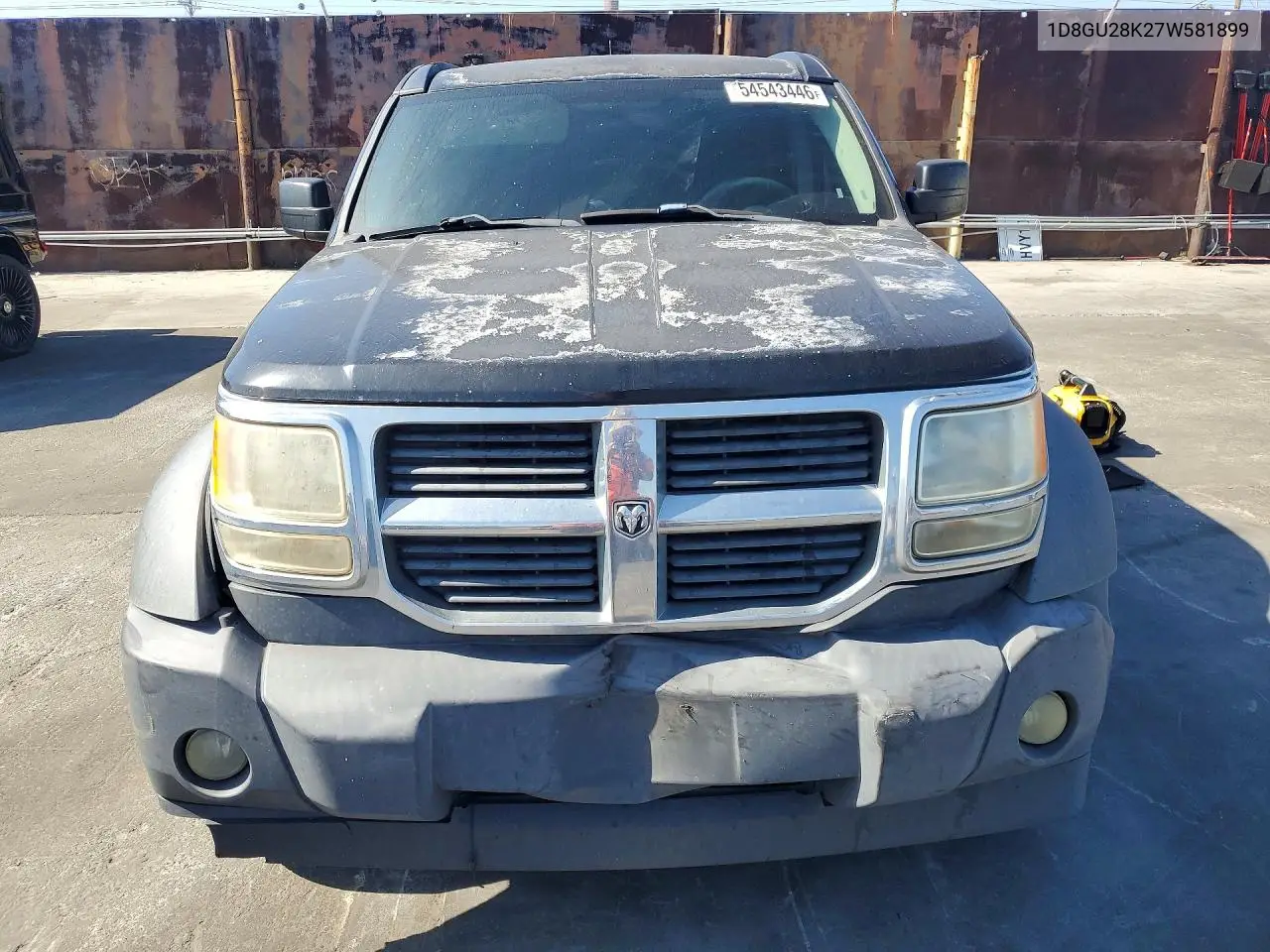 2007 Dodge Nitro Sxt VIN: 1D8GU28K27W581899 Lot: 54543446
