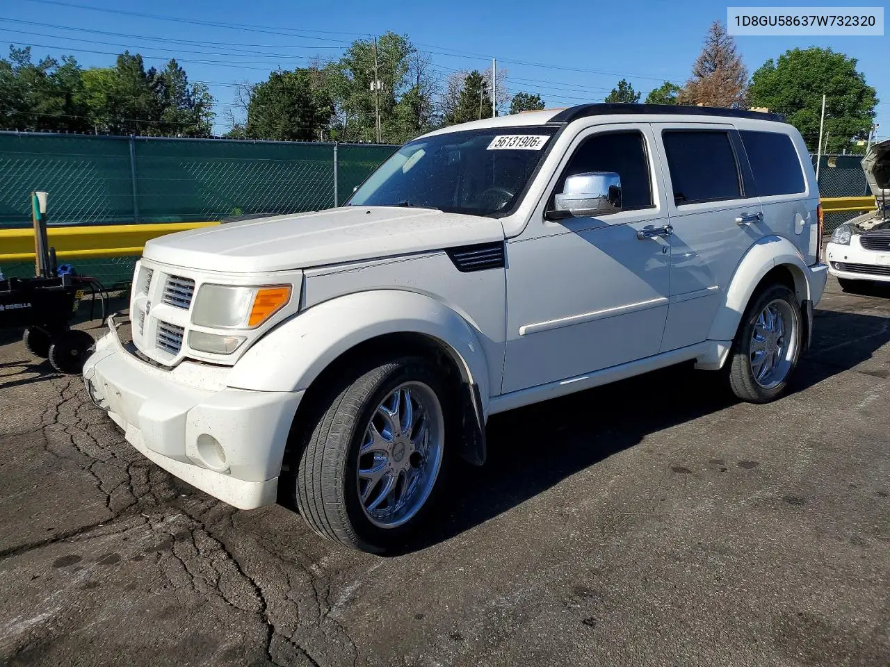 2007 Dodge Nitro R VIN: 1D8GU58637W732320 Lot: 56131906