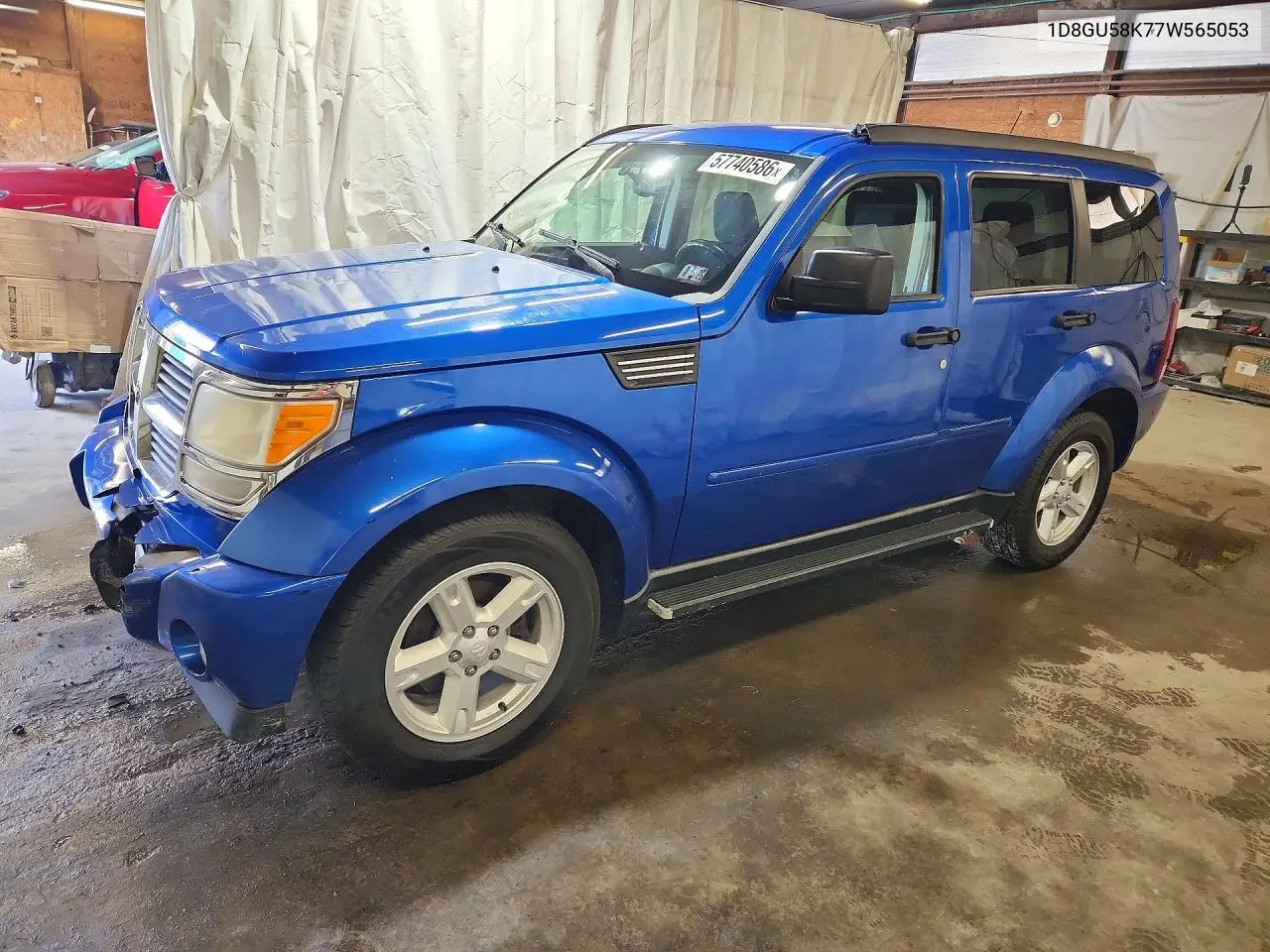 2007 Dodge Nitro Slt VIN: 1D8GU58K77W565053 Lot: 57740586