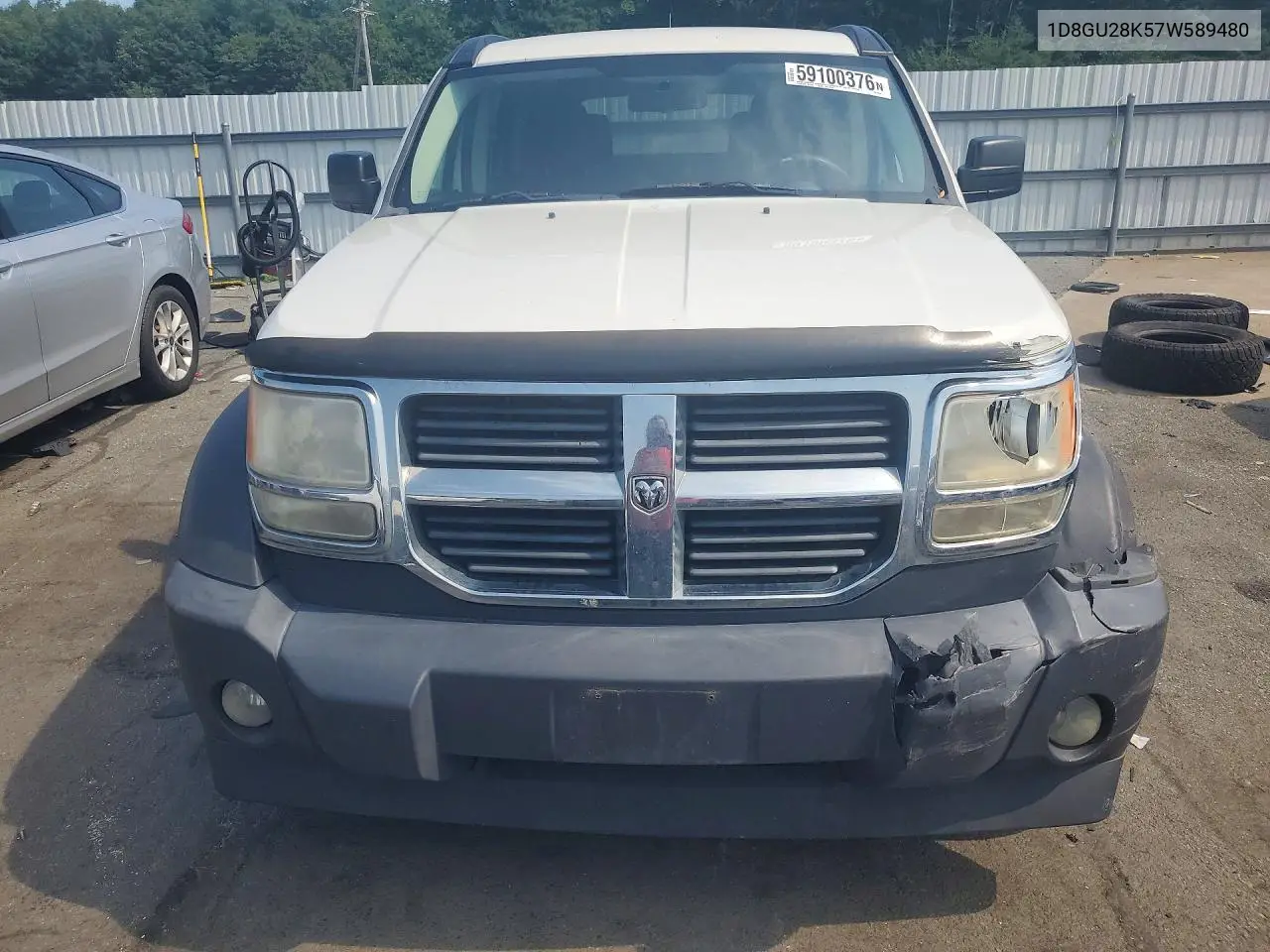 2007 Dodge Nitro VIN: 1D8GU28K57W589480 Lot: 59100376