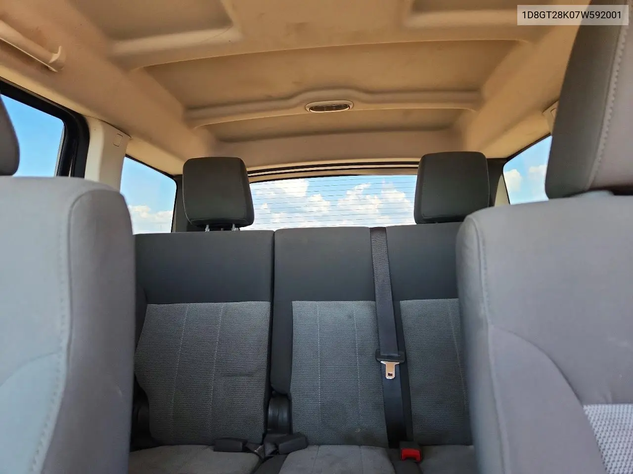 2007 Dodge Nitro Sxt VIN: 1D8GT28K07W592001 Lot: 59779316