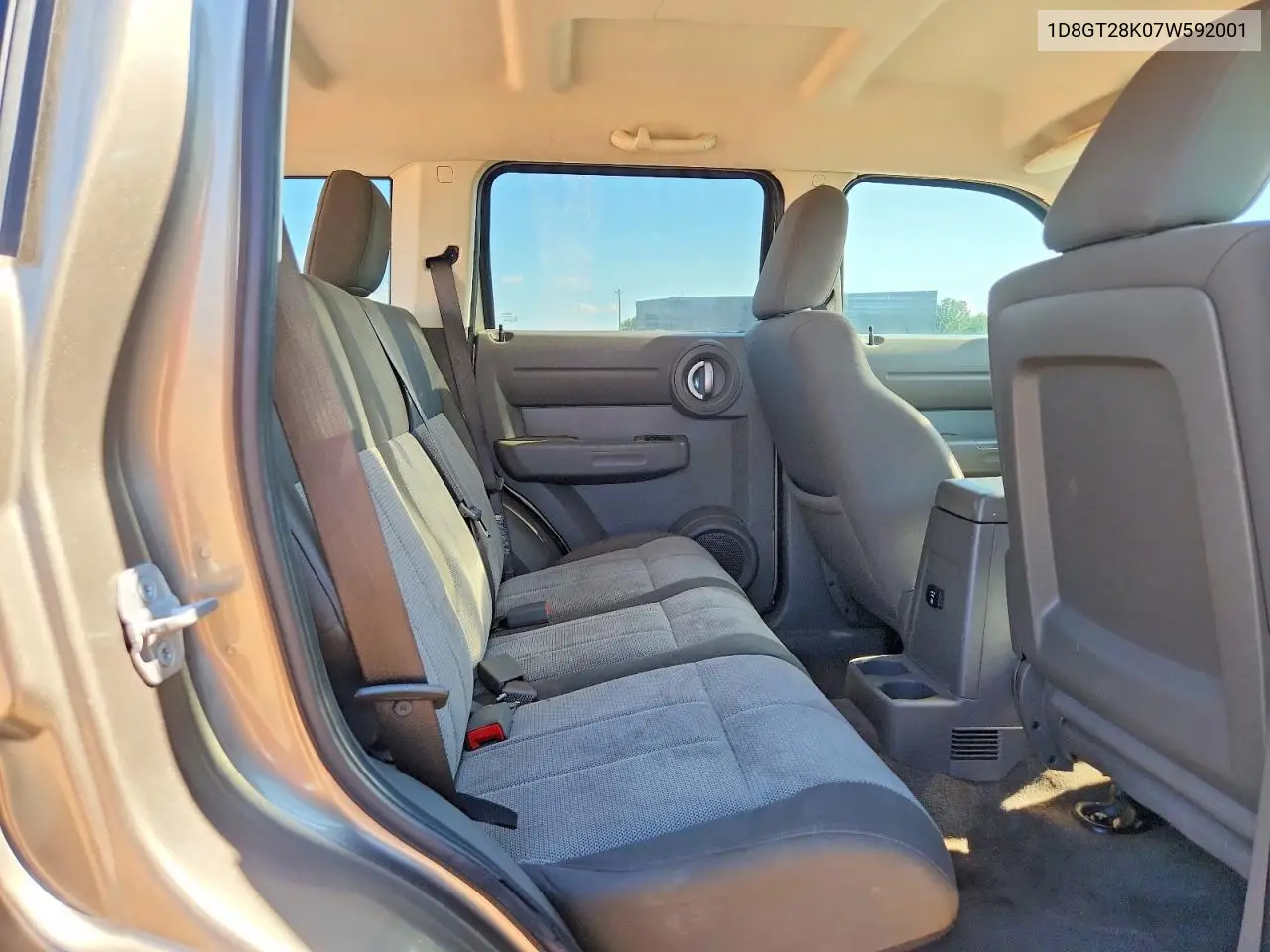 2007 Dodge Nitro Sxt VIN: 1D8GT28K07W592001 Lot: 59779316
