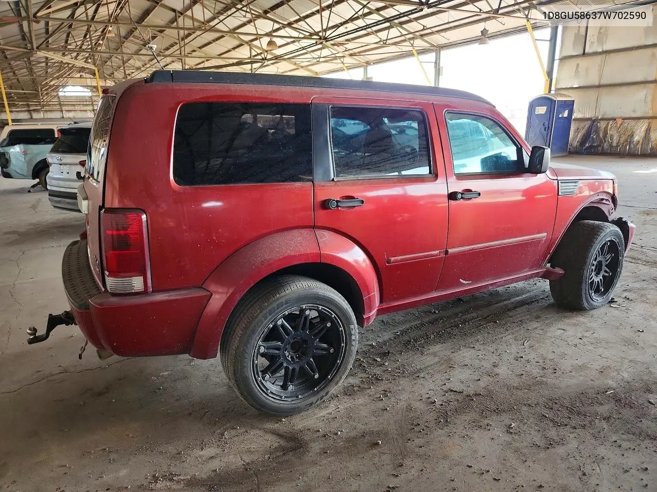 2007 Dodge Nitro R/T VIN: 1D8GU58637W702590 Lot: 60510436