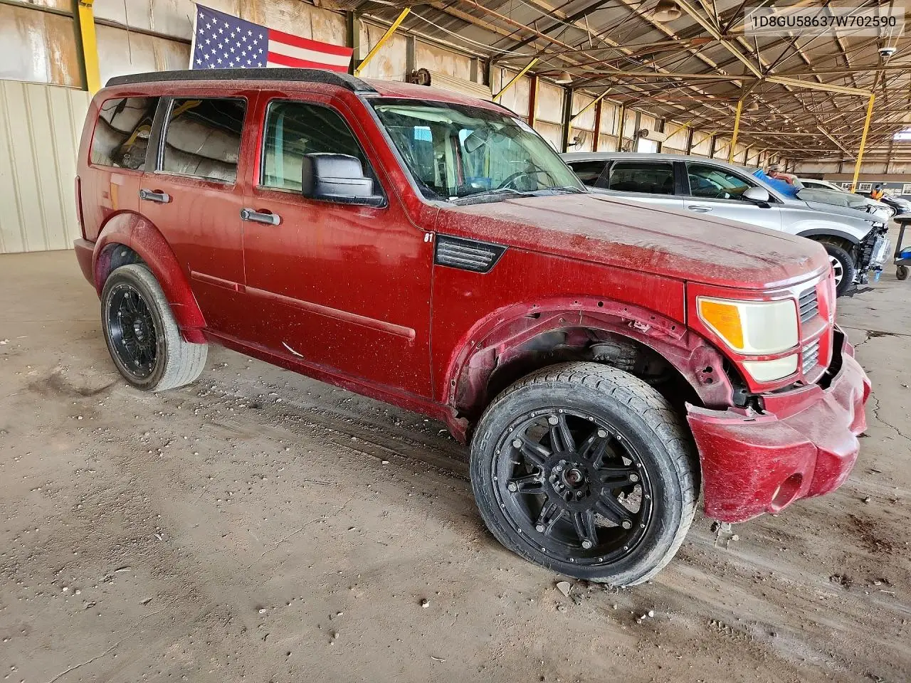 2007 Dodge Nitro R/T VIN: 1D8GU58637W702590 Lot: 60510436
