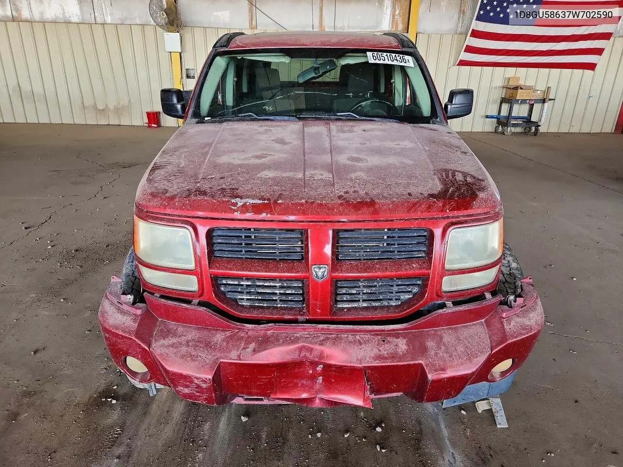 2007 Dodge Nitro R/T VIN: 1D8GU58637W702590 Lot: 60510436