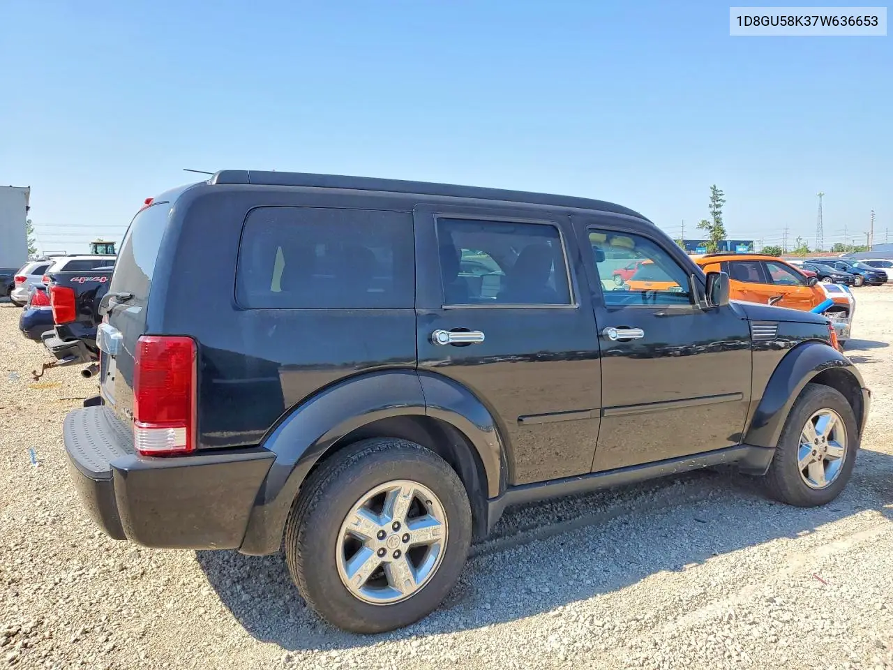 2007 Dodge Nitro Slt VIN: 1D8GU58K37W636653 Lot: 60689086