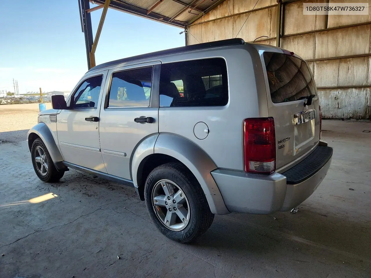 2007 Dodge Nitro Slt VIN: 1D8GT58K47W736327 Lot: 60718876