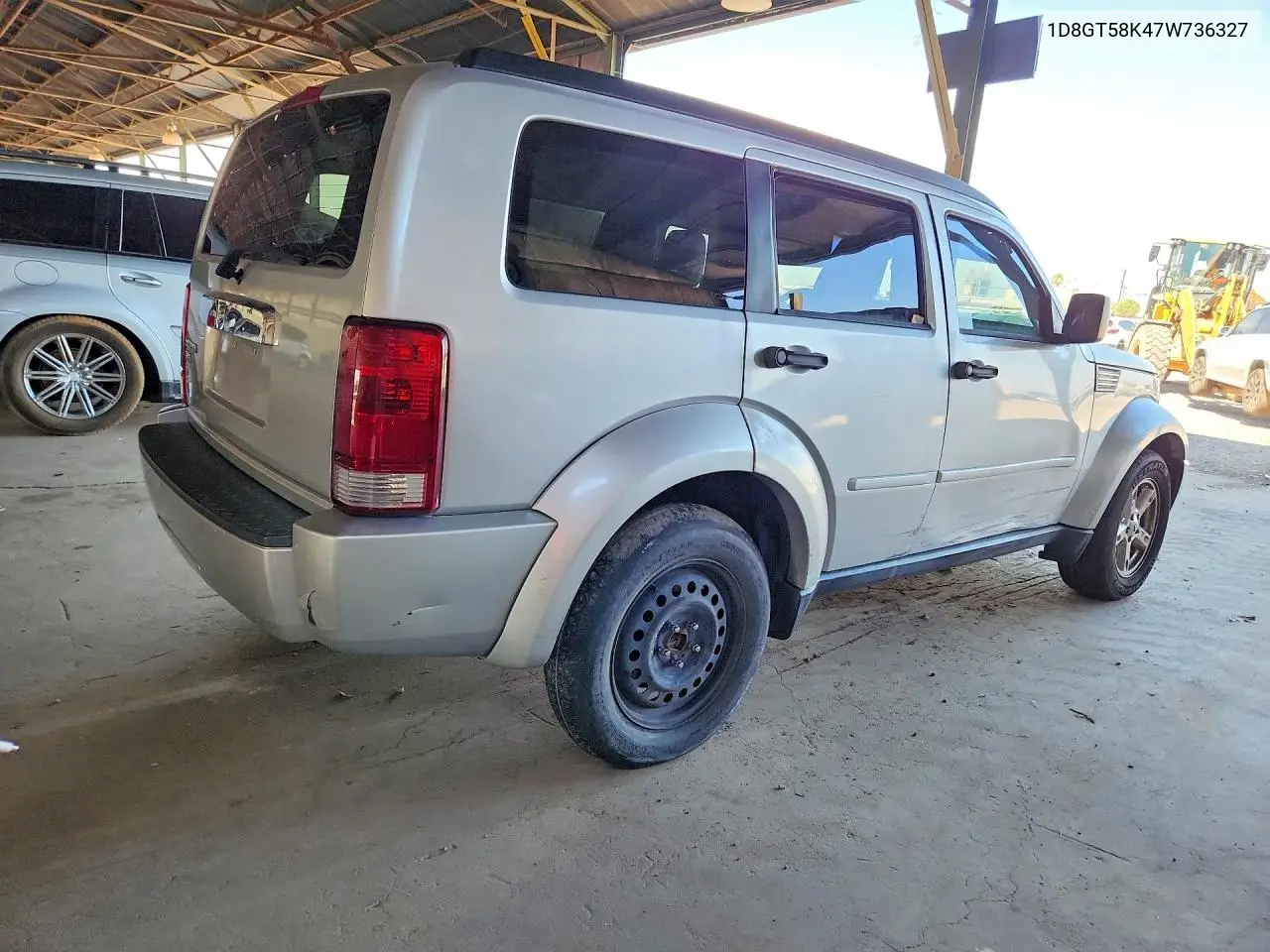 2007 Dodge Nitro Slt VIN: 1D8GT58K47W736327 Lot: 60718876