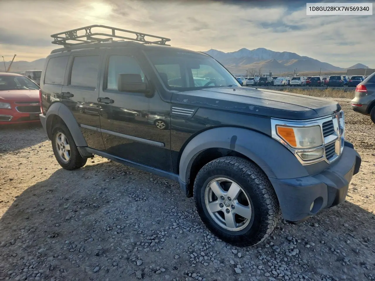 2007 Dodge Nitro Sxt VIN: 1D8GU28KX7W569340 Lot: 96023345