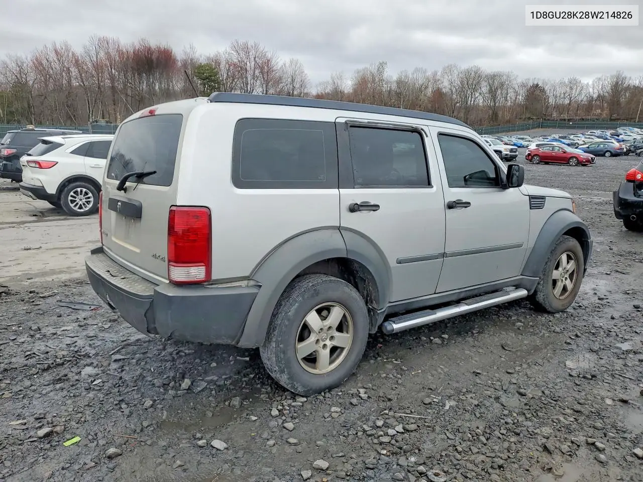 2008 Dodge Nitro Sxt VIN: 1D8GU28K28W214826 Lot: 47621526
