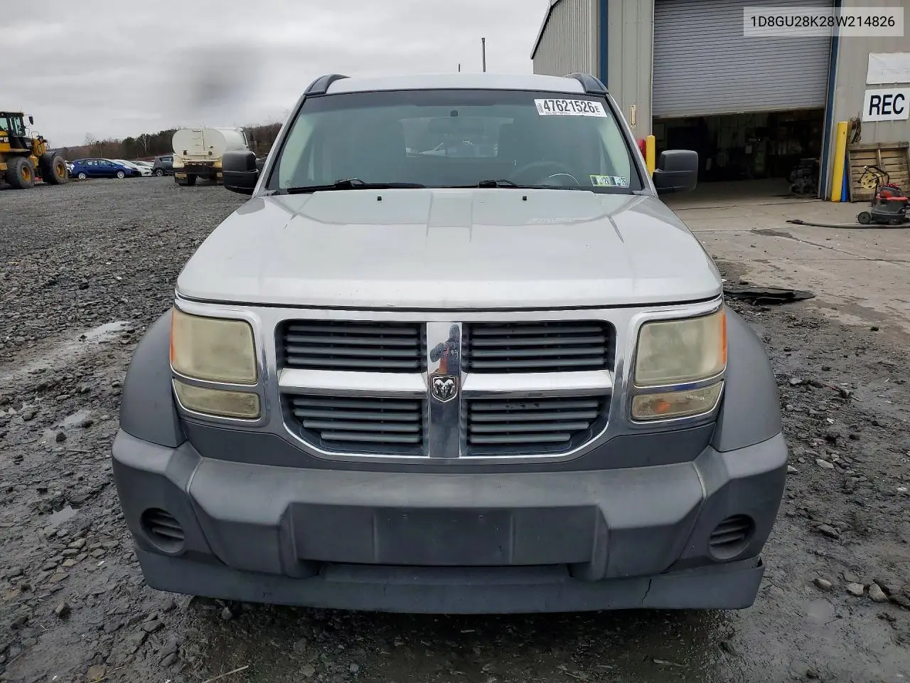 2008 Dodge Nitro Sxt VIN: 1D8GU28K28W214826 Lot: 47621526