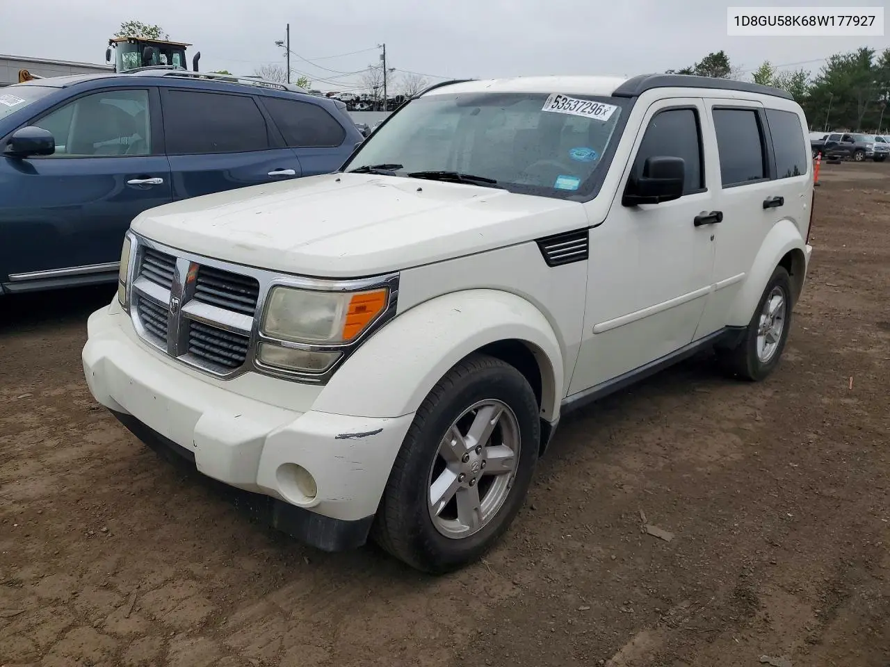 2008 Dodge Nitro Slt VIN: 1D8GU58K68W177927 Lot: 53537296