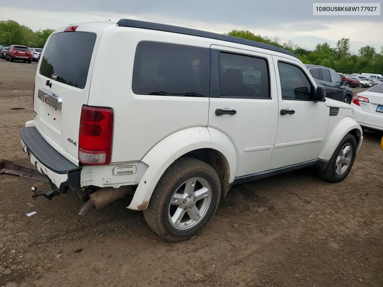 2008 Dodge Nitro Slt VIN: 1D8GU58K68W177927 Lot: 53537296