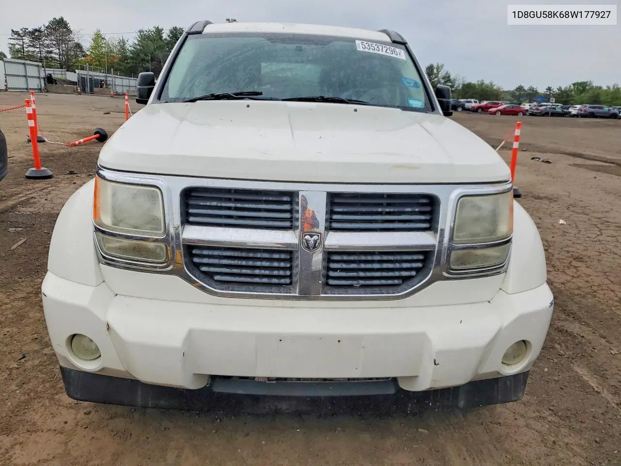 2008 Dodge Nitro Slt VIN: 1D8GU58K68W177927 Lot: 53537296