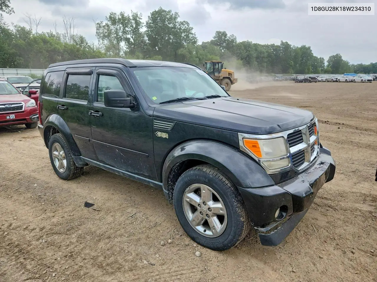 2008 Dodge Nitro Sxt VIN: 1D8GU28K18W234310 Lot: 56682436