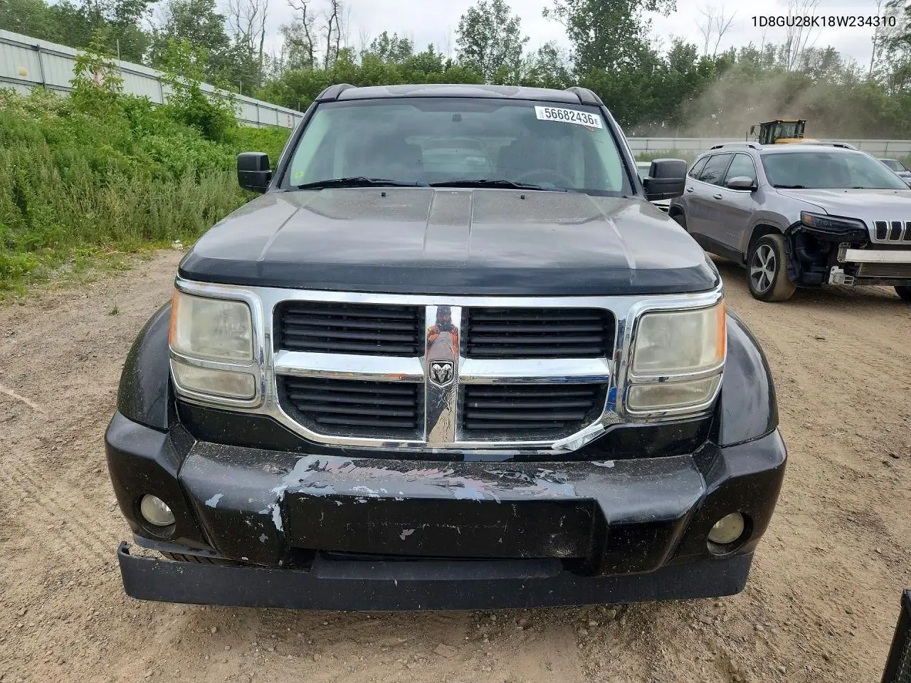 2008 Dodge Nitro Sxt VIN: 1D8GU28K18W234310 Lot: 56682436