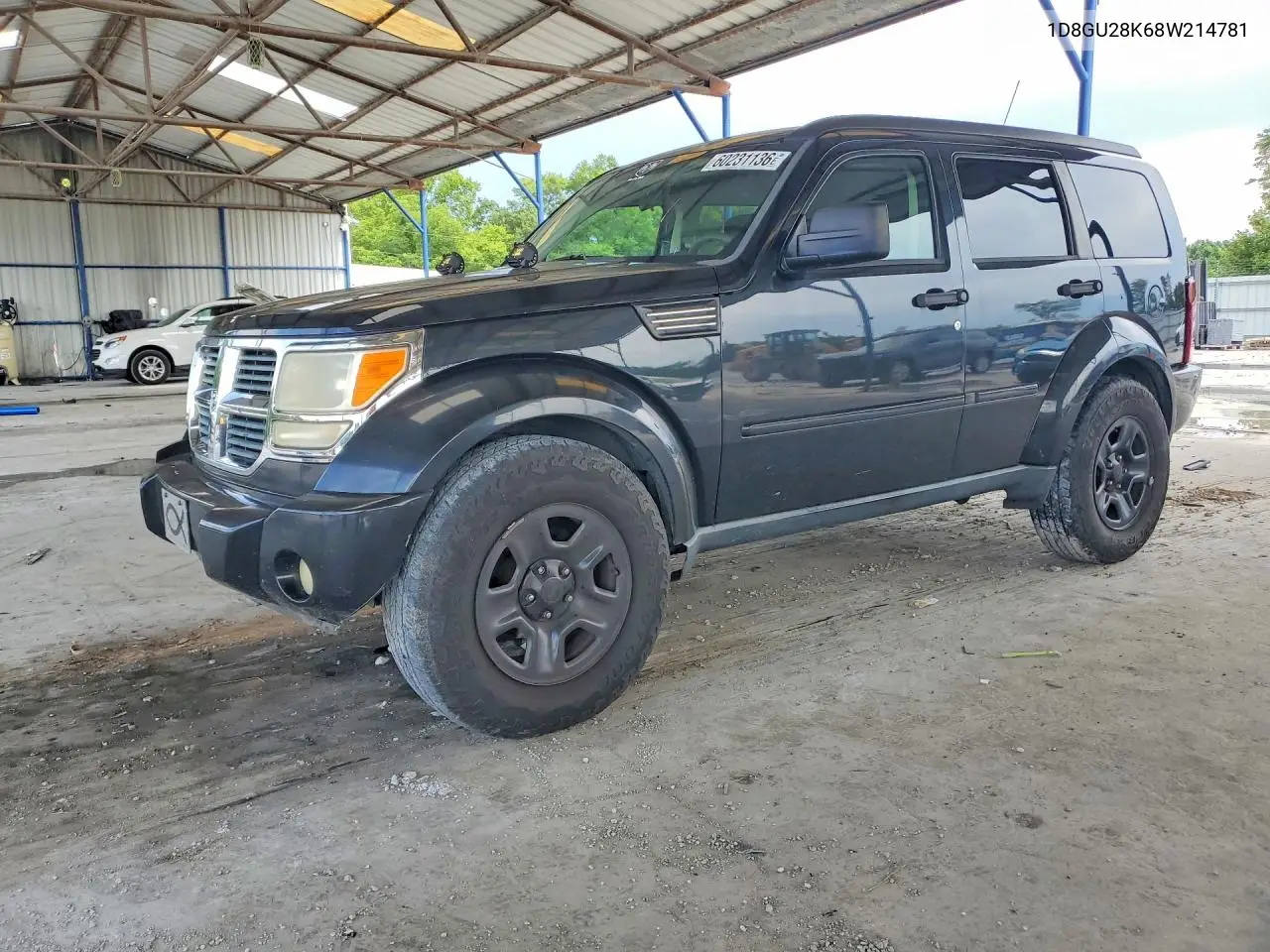 2008 Dodge Nitro Sxt VIN: 1D8GU28K68W214781 Lot: 60231136