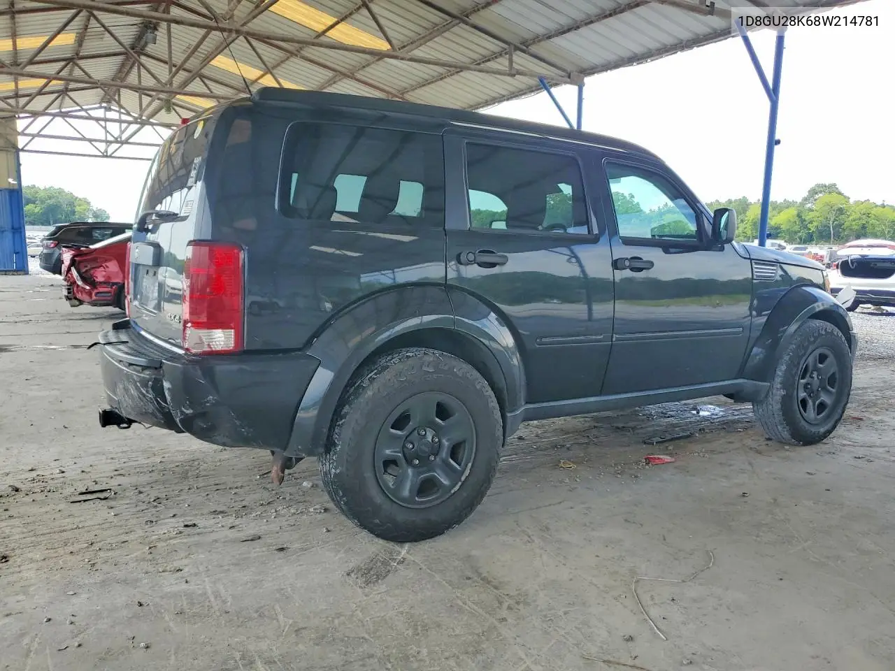 2008 Dodge Nitro Sxt VIN: 1D8GU28K68W214781 Lot: 60231136