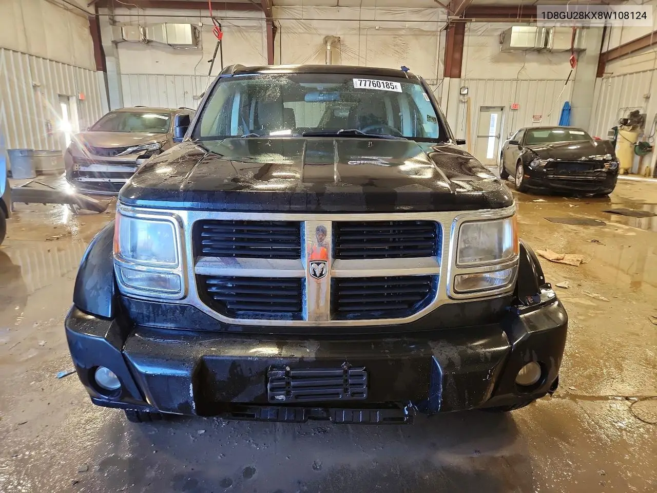 2008 Dodge Nitro Sxt VIN: 1D8GU28KX8W108124 Lot: 77760185