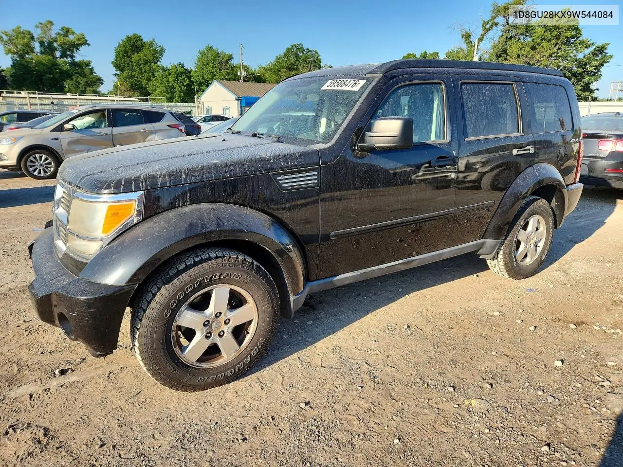 2009 Dodge Nitro Se VIN: 1D8GU28KX9W544084 Lot: 59588476