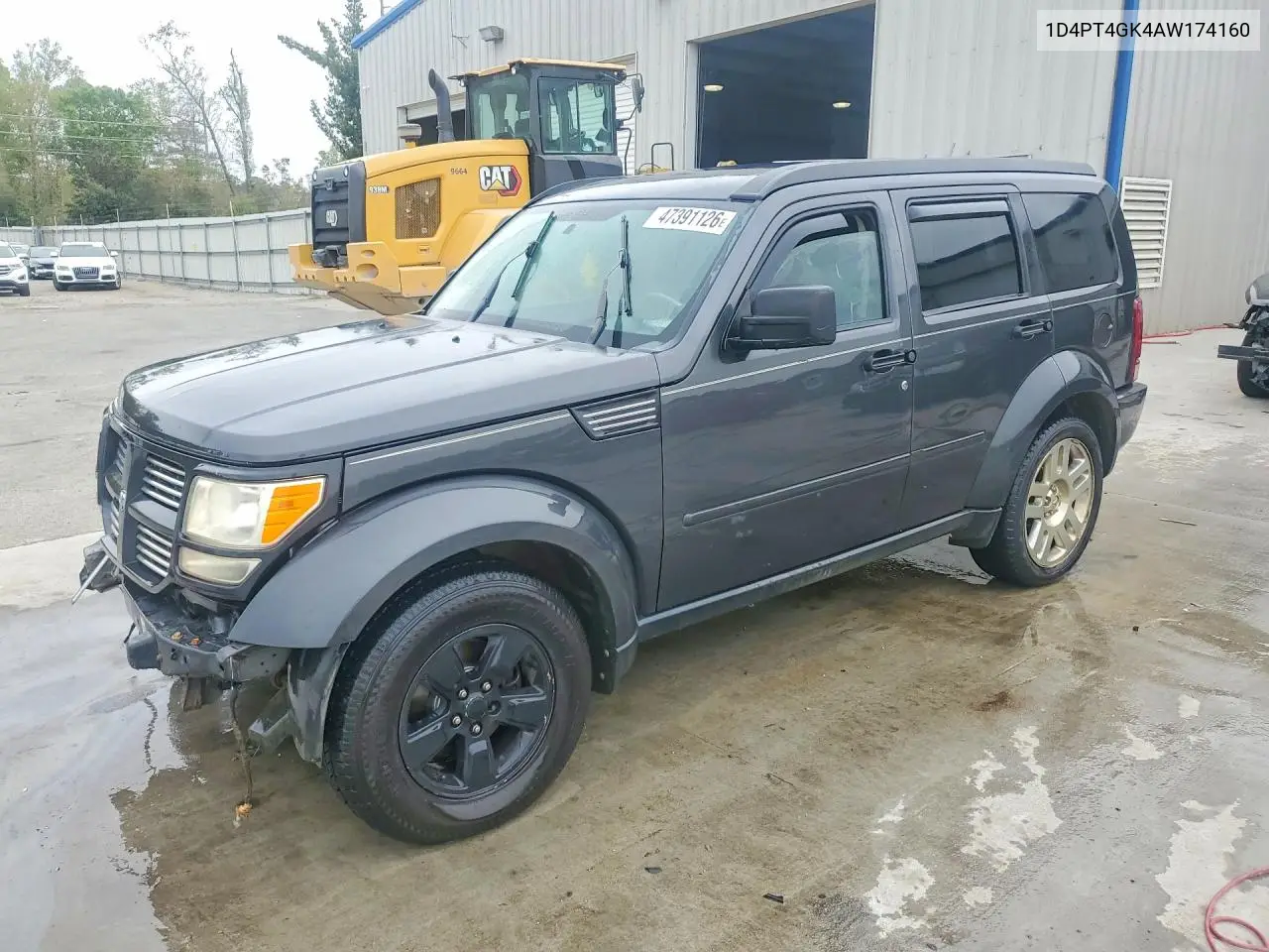 2010 Dodge Nitro Heat VIN: 1D4PT4GK4AW174160 Lot: 47391126