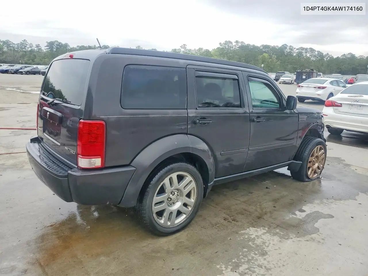2010 Dodge Nitro Heat VIN: 1D4PT4GK4AW174160 Lot: 47391126