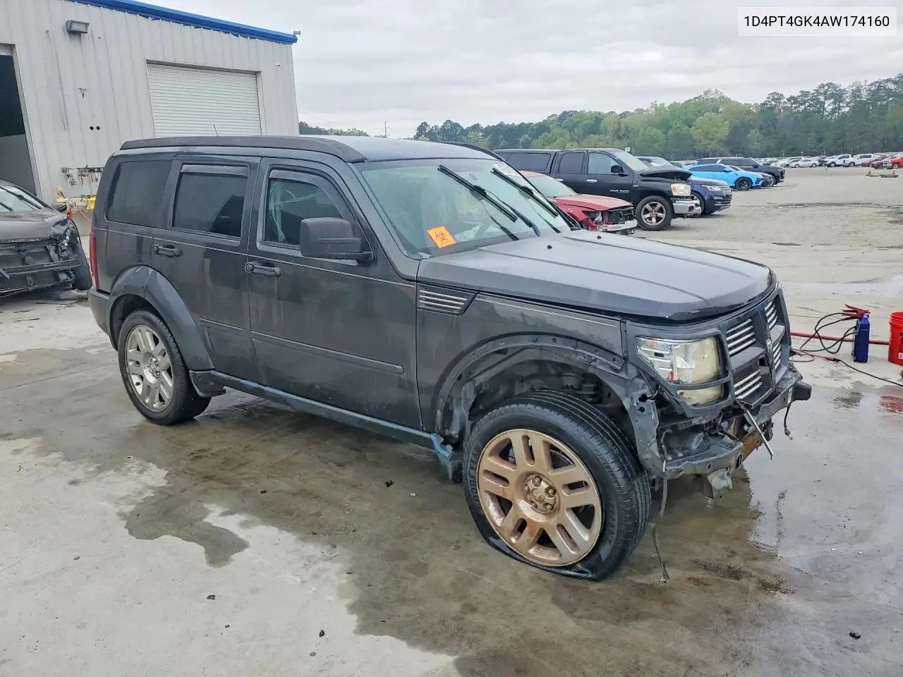 2010 Dodge Nitro Heat VIN: 1D4PT4GK4AW174160 Lot: 47391126