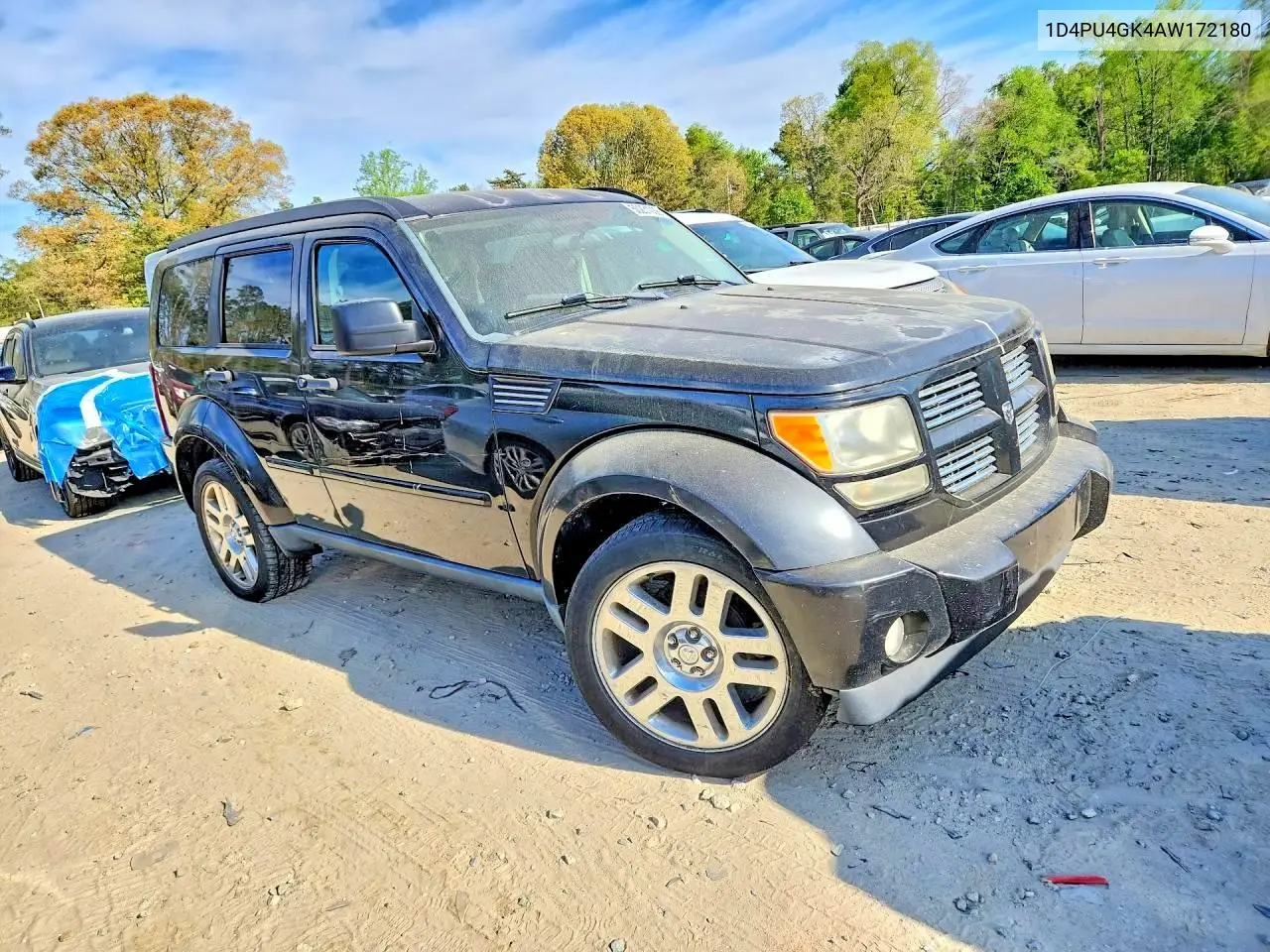 2010 Dodge Nitro Heat VIN: 1D4PU4GK4AW172180 Lot: 50231036