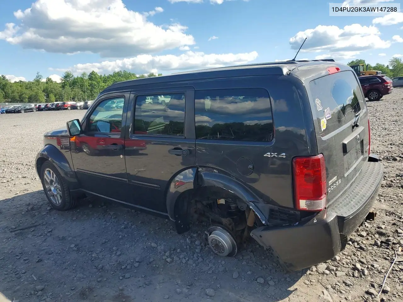 2010 Dodge Nitro Se VIN: 1D4PU2GK3AW147288 Lot: 55526766