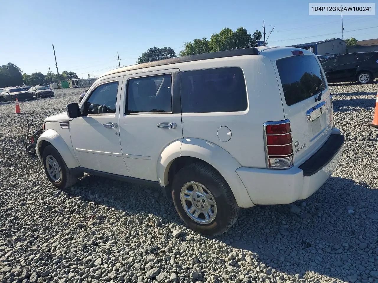 2010 Dodge Nitro Se VIN: 1D4PT2GK2AW100241 Lot: 55884176