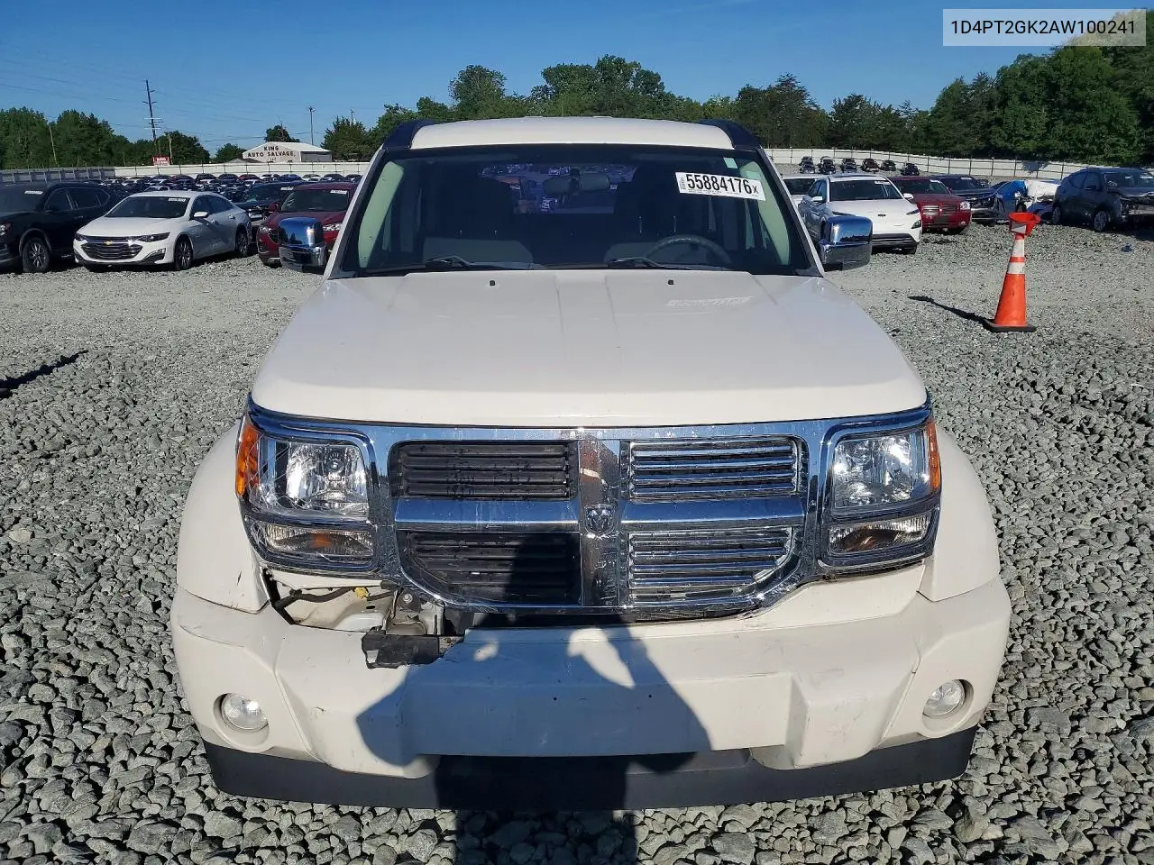 2010 Dodge Nitro Se VIN: 1D4PT2GK2AW100241 Lot: 55884176