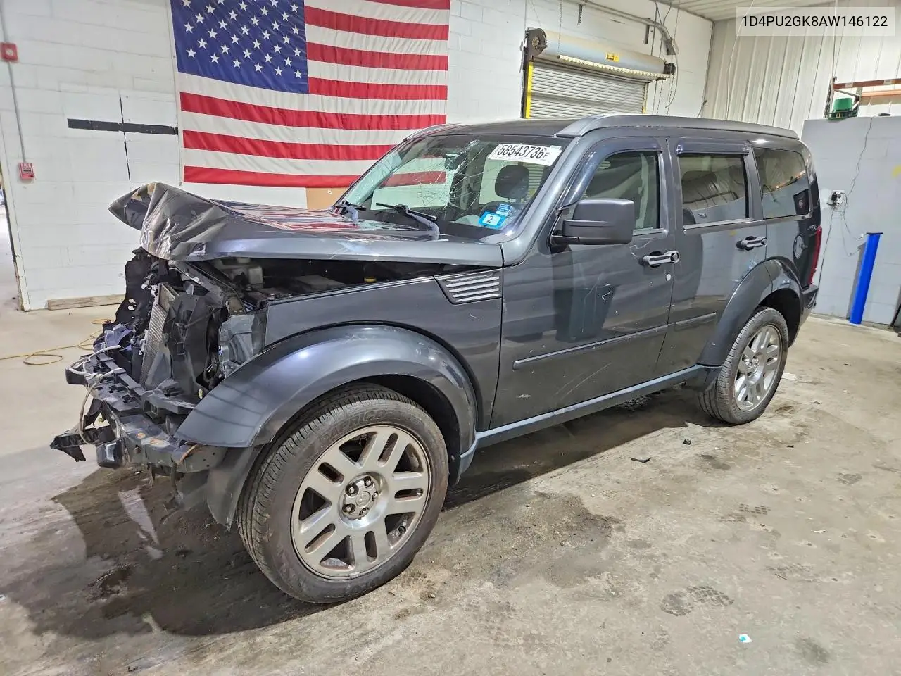 2010 Dodge Nitro Se VIN: 1D4PU2GK8AW146122 Lot: 58543736