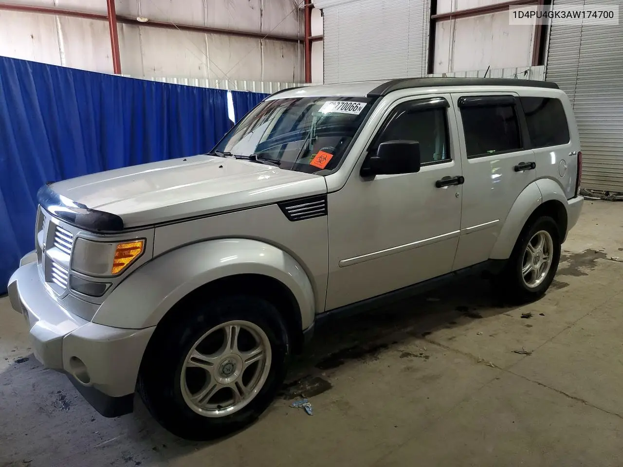 2010 Dodge Nitro Heat VIN: 1D4PU4GK3AW174700 Lot: 59770066