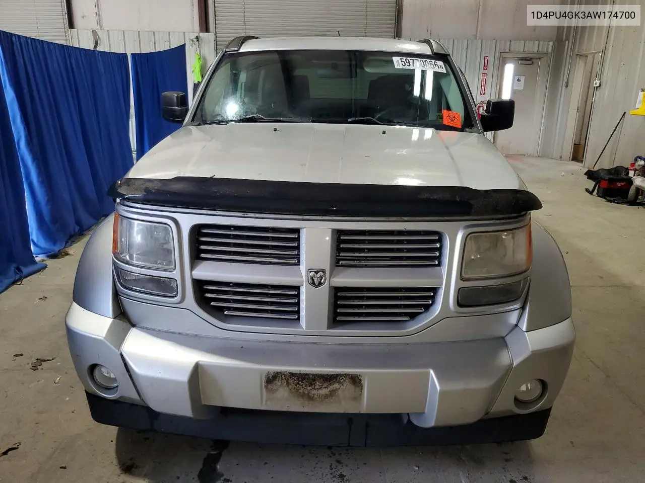 2010 Dodge Nitro Heat VIN: 1D4PU4GK3AW174700 Lot: 59770066