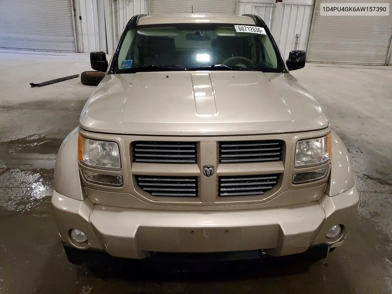 2010 Dodge Nitro Heat VIN: 1D4PU4GK6AW157390 Lot: 60712636