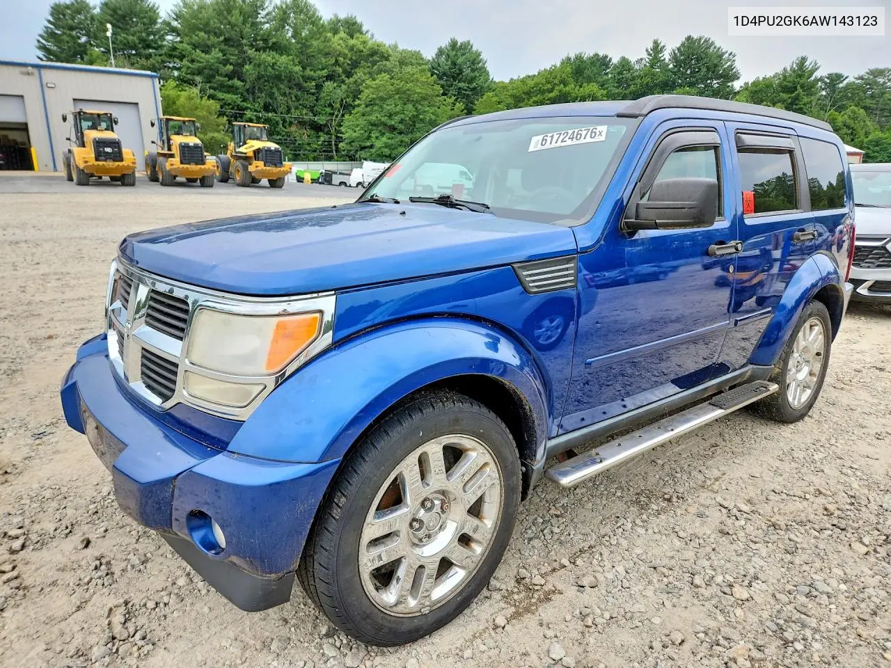2010 Dodge Nitro Se VIN: 1D4PU2GK6AW143123 Lot: 61724676