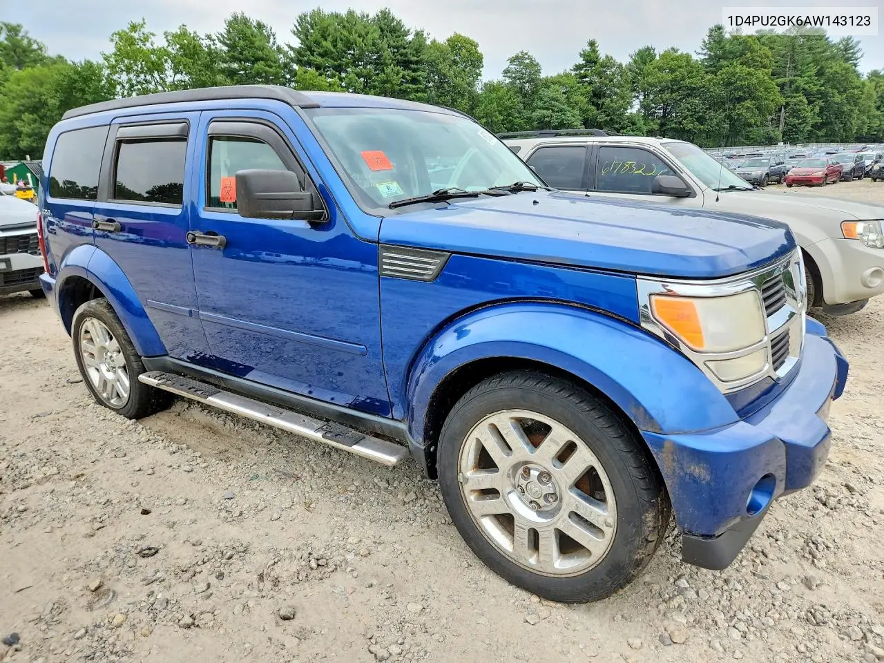 2010 Dodge Nitro Se VIN: 1D4PU2GK6AW143123 Lot: 61724676