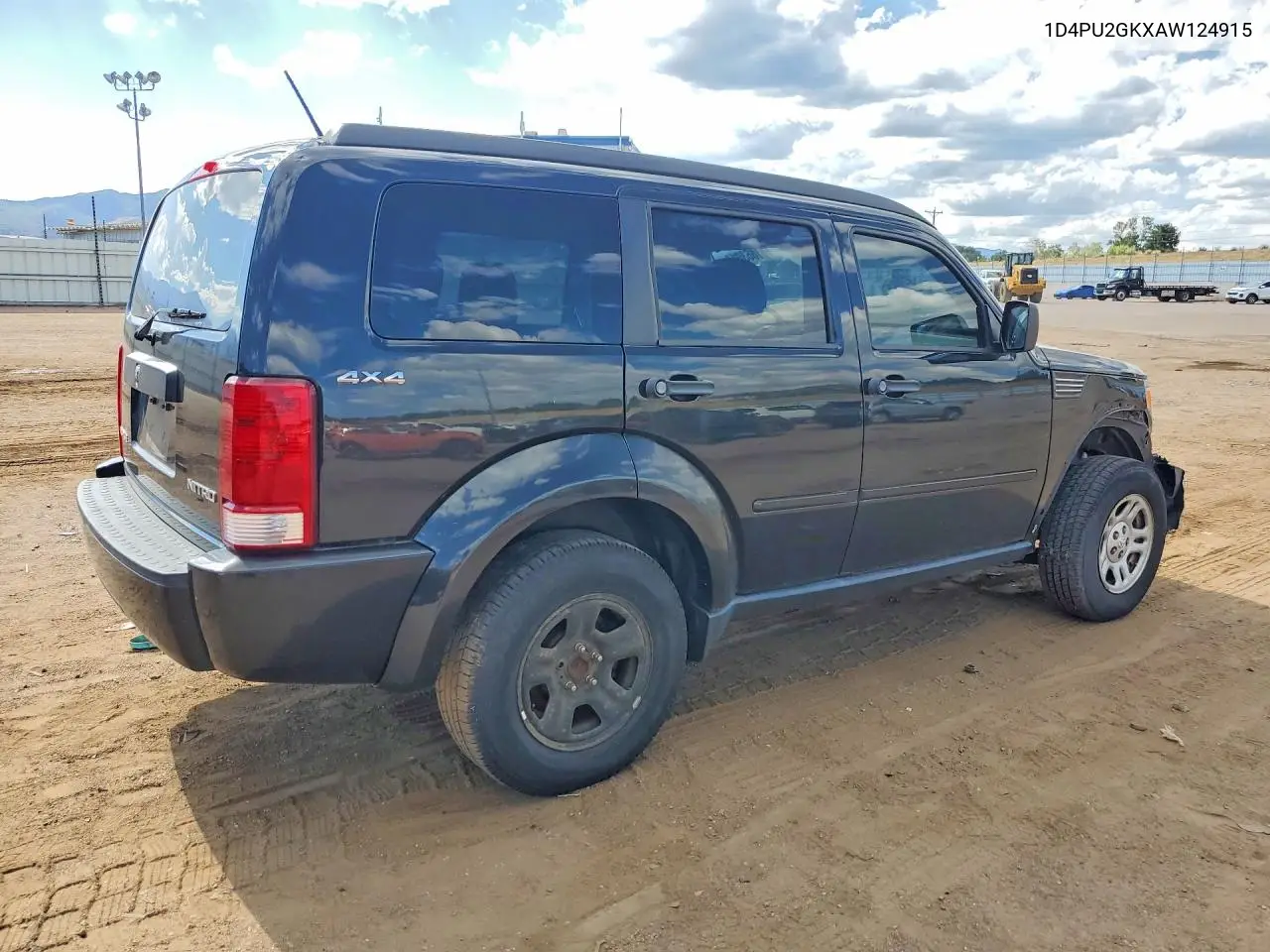 2010 Dodge Nitro Se VIN: 1D4PU2GKXAW124915 Lot: 61863016