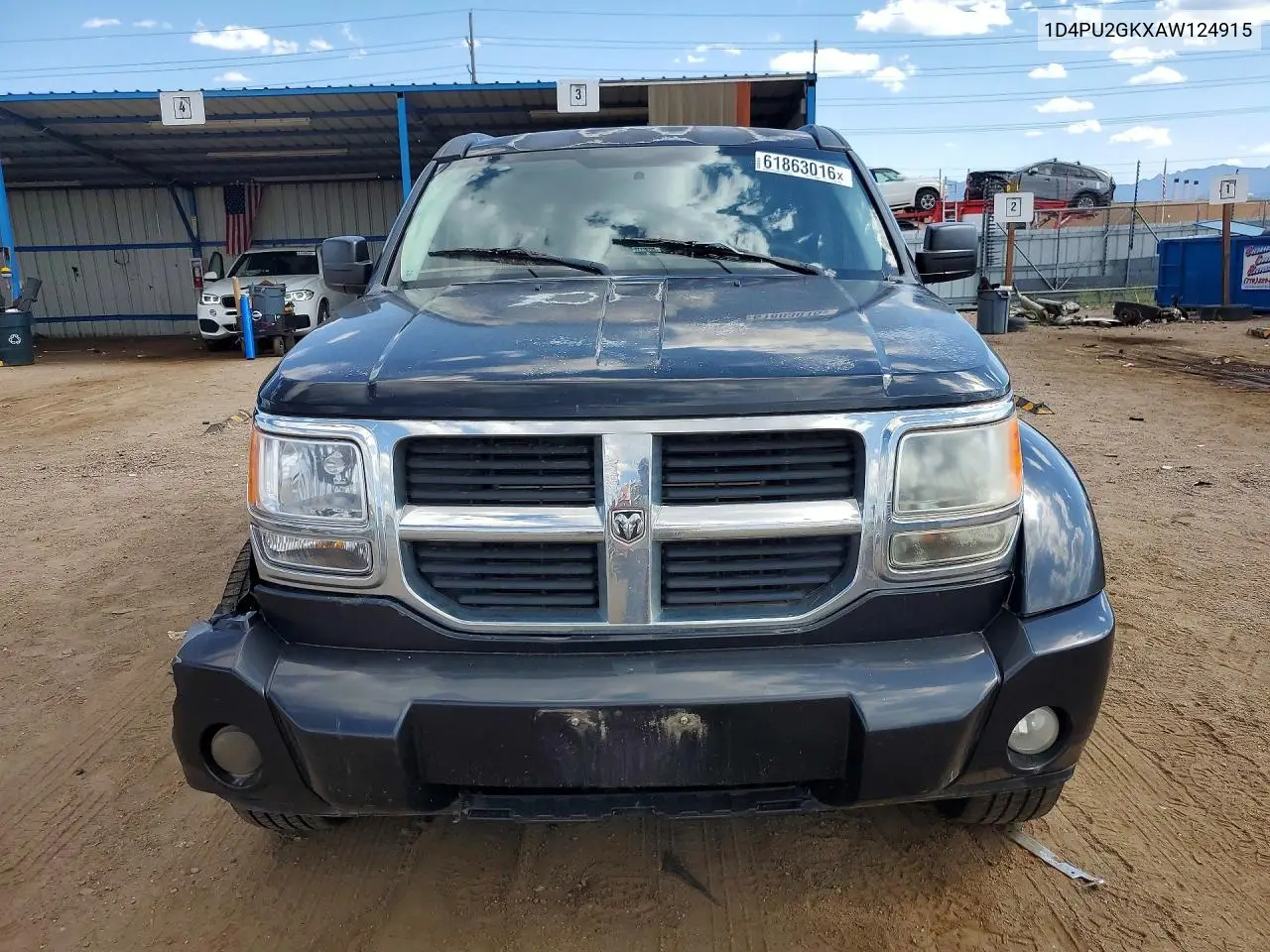 2010 Dodge Nitro Se VIN: 1D4PU2GKXAW124915 Lot: 61863016