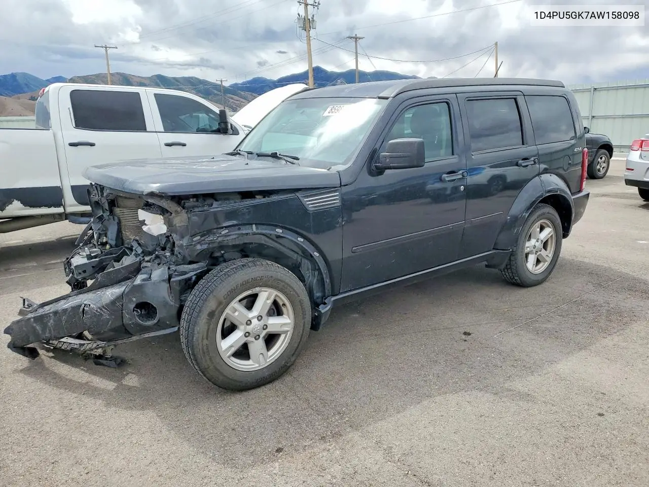 2010 Dodge Nitro Sxt VIN: 1D4PU5GK7AW158098 Lot: 85984395