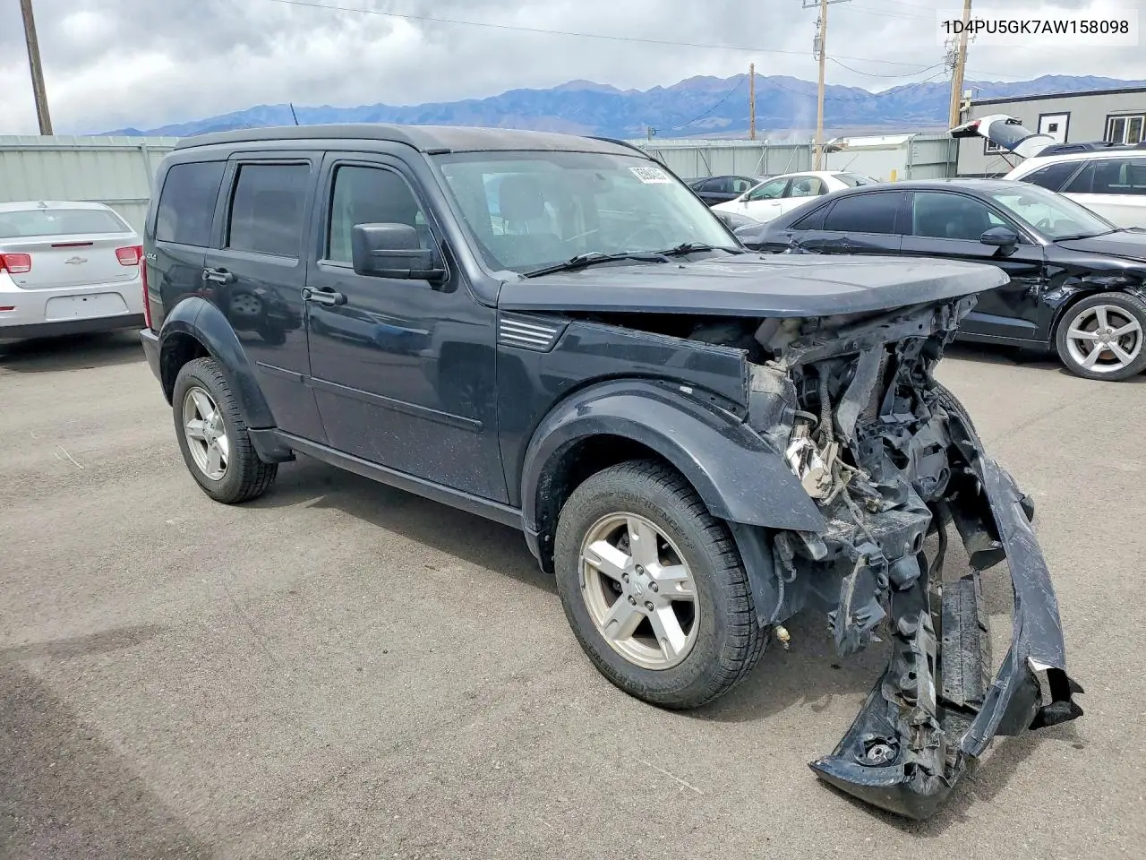2010 Dodge Nitro Sxt VIN: 1D4PU5GK7AW158098 Lot: 85984395