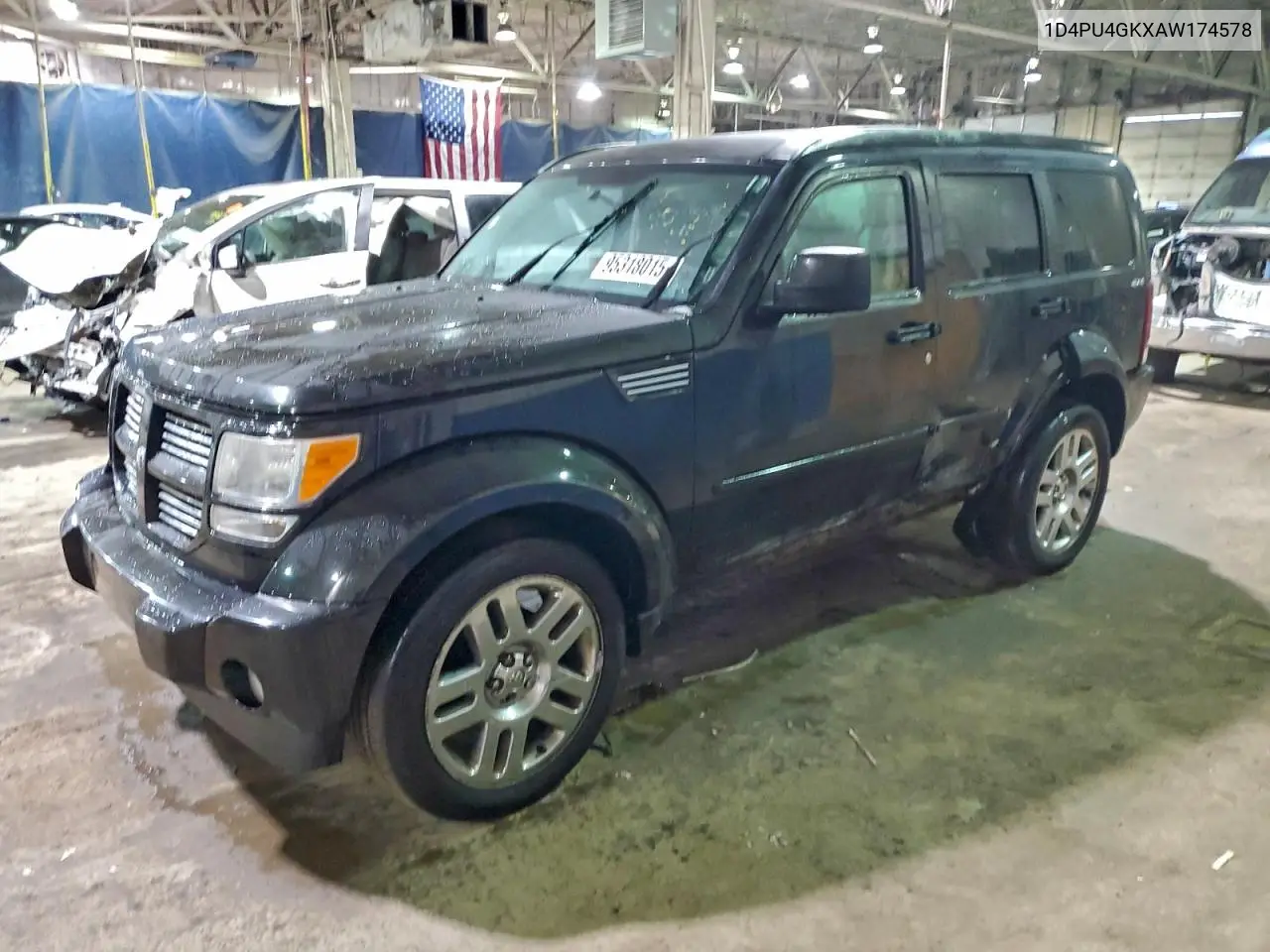 2010 Dodge Nitro Heat VIN: 1D4PU4GKXAW174578 Lot: 95318015