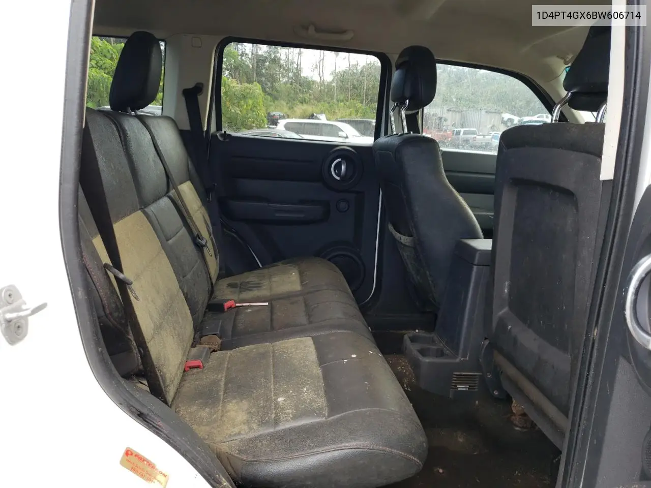 2011 Dodge Nitro Heat VIN: 1D4PT4GX6BW606714 Lot: 38934084