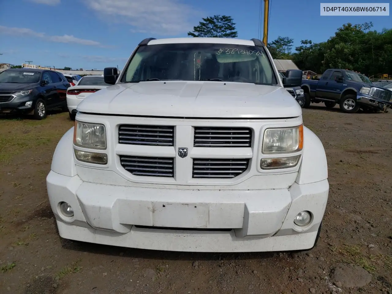 2011 Dodge Nitro Heat VIN: 1D4PT4GX6BW606714 Lot: 38934084