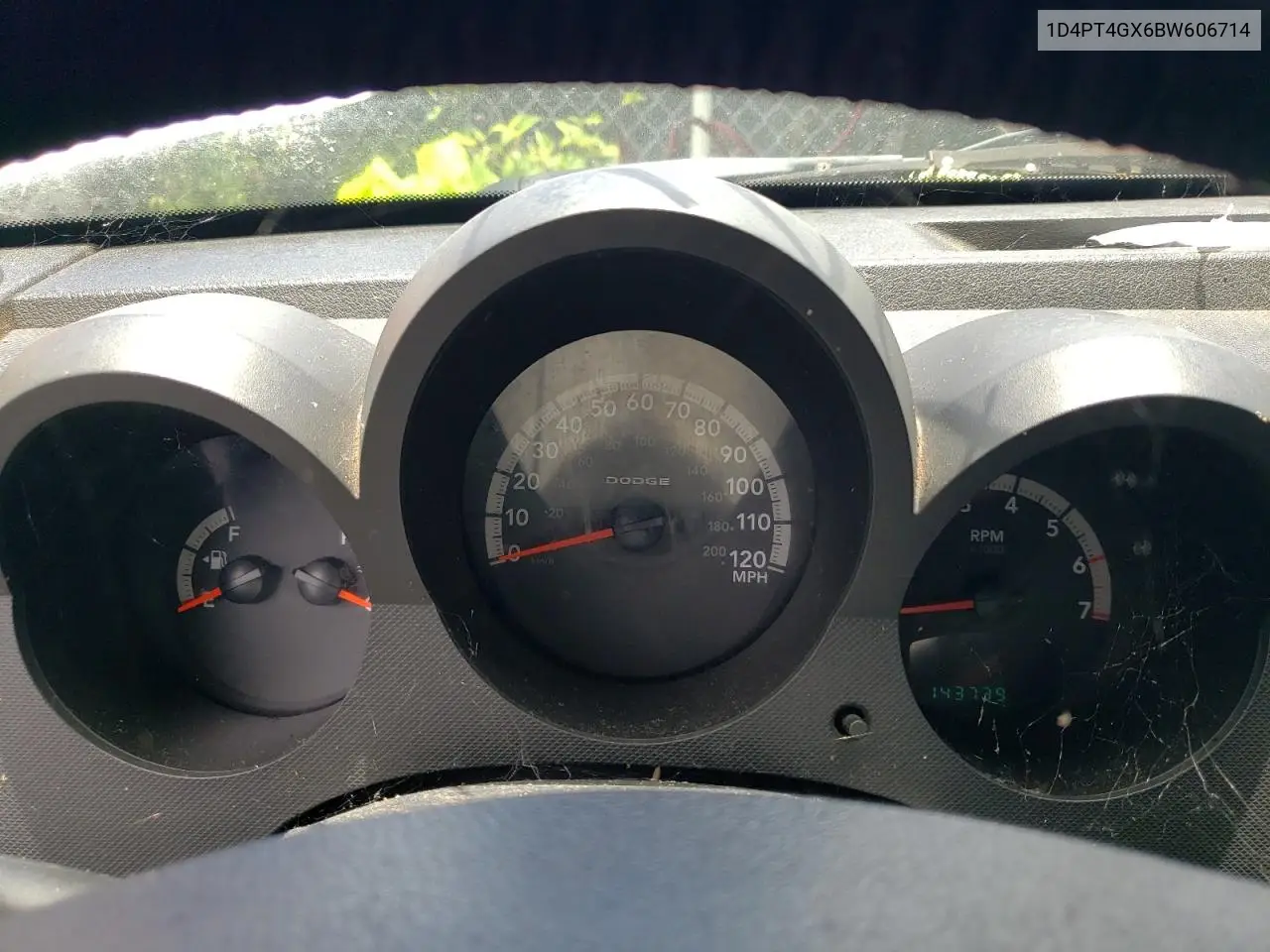 2011 Dodge Nitro Heat VIN: 1D4PT4GX6BW606714 Lot: 38934084