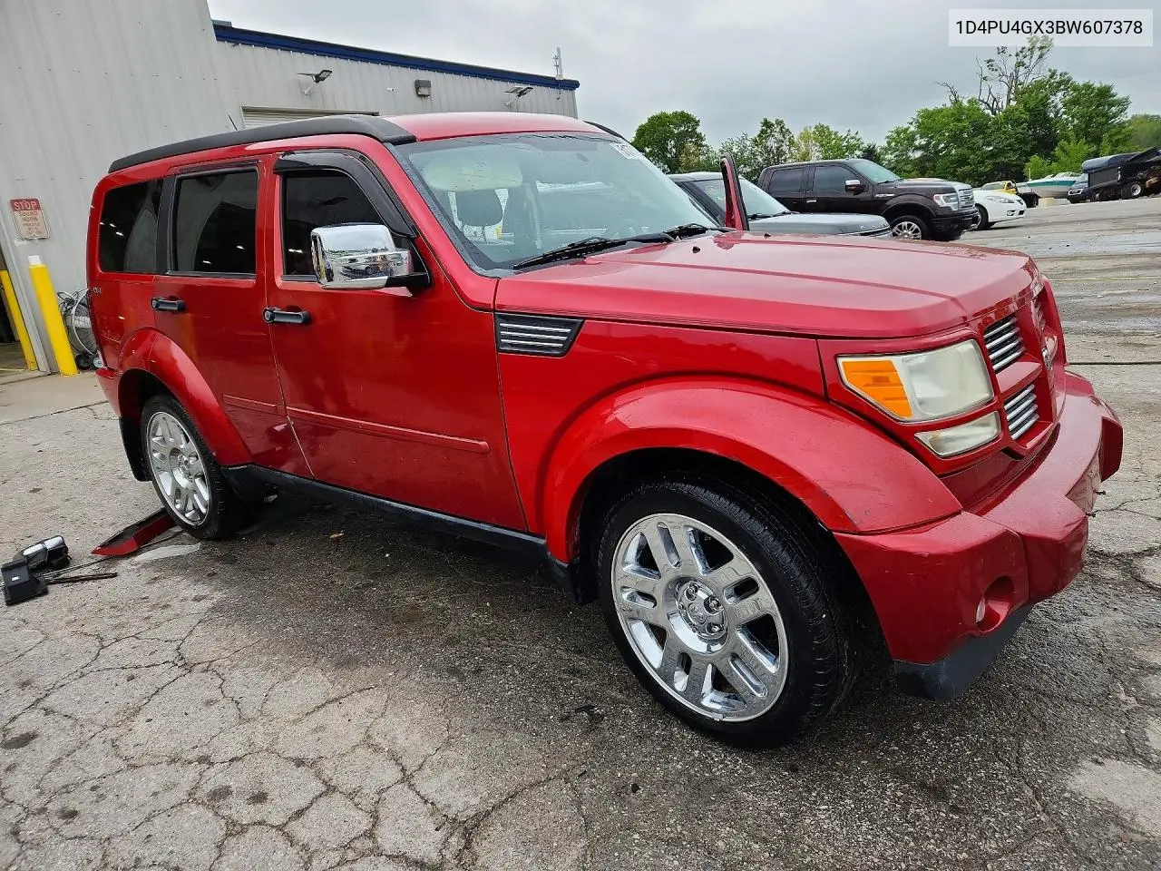 2011 Dodge Nitro Heat VIN: 1D4PU4GX3BW607378 Lot: 51777646