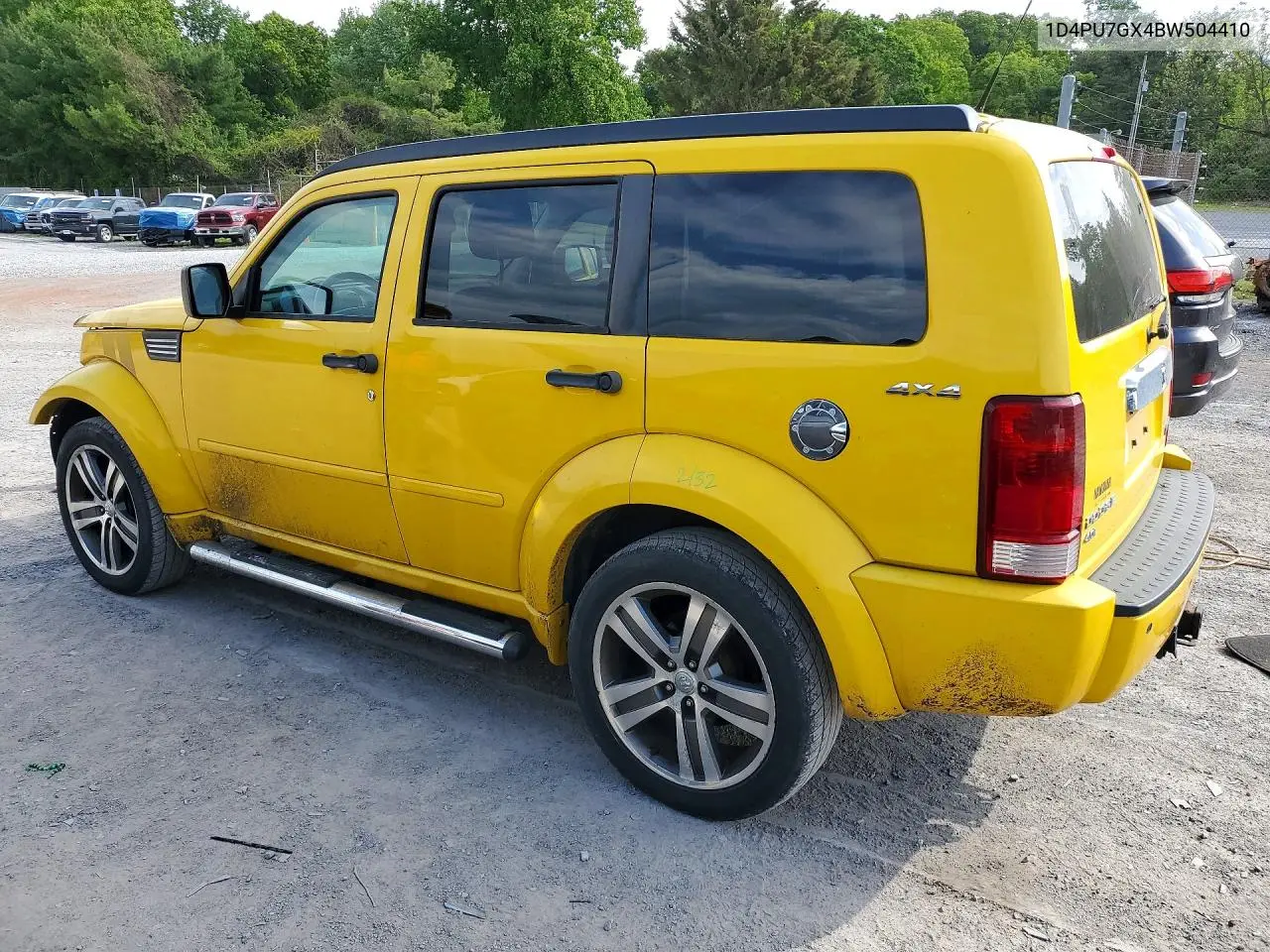 2011 Dodge Nitro Shock VIN: 1D4PU7GX4BW504410 Lot: 52819416