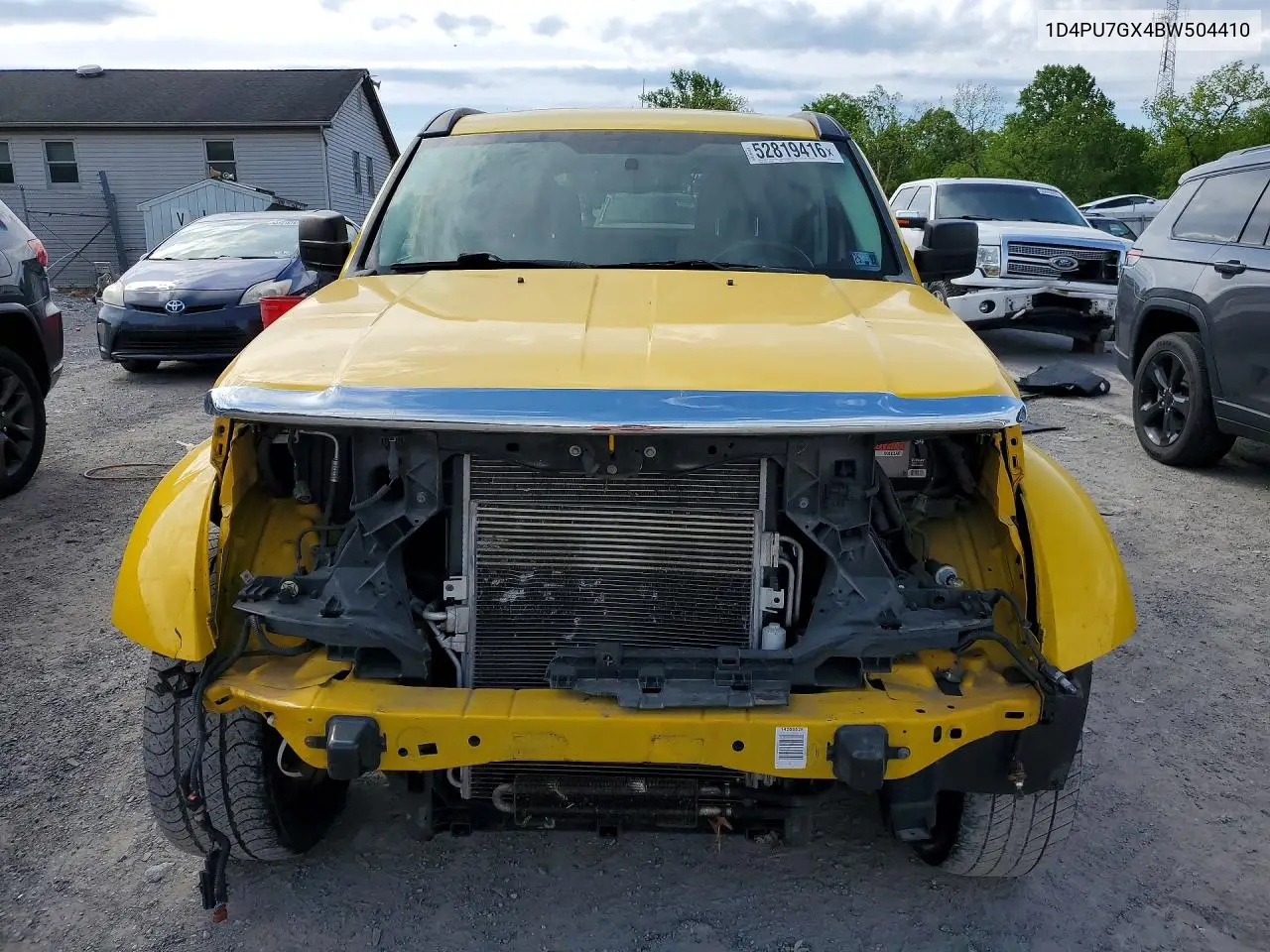 2011 Dodge Nitro Shock VIN: 1D4PU7GX4BW504410 Lot: 52819416