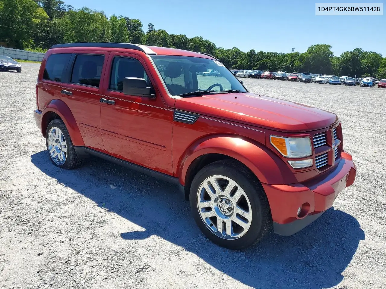 2011 Dodge Nitro Heat VIN: 1D4PT4GK6BW511428 Lot: 56045066